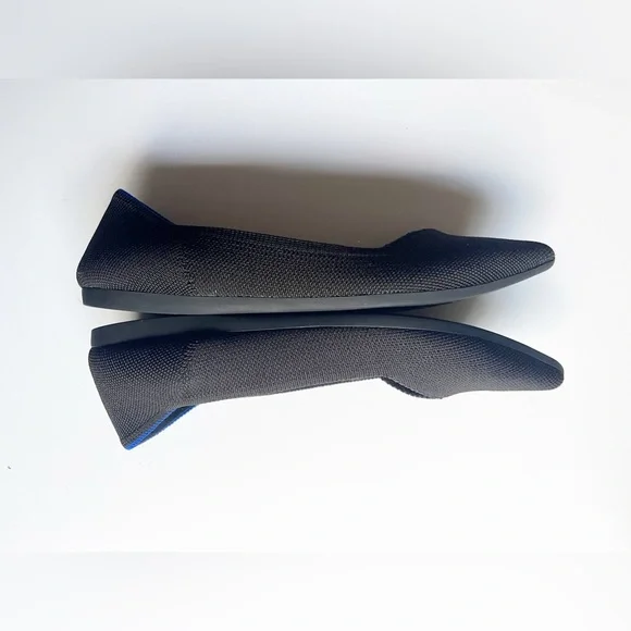 Rothy's Black Point Flats Women’s Size 7.5 - Picture 3 of 8